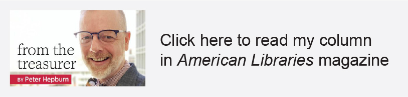 Click here to read Peter's column in American Libraries magazine.