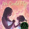 book cover of "We Could Fly" by Rhiannon Giddens, illustrated by Briana Mukodiri Uchendu shows a woman and a girl facing each other, clasping hands.