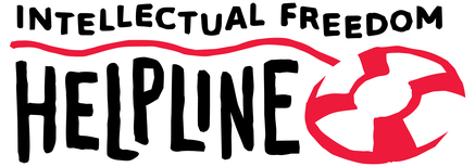 Logo for the Intellectual Freedom Helpline