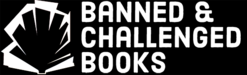 Banned Books white logo