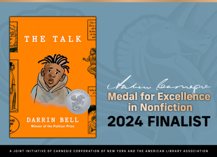 Book cover: The Talk, Andrew Carnegie Medal for Excellence in Nonfiction, 2024 Finalist