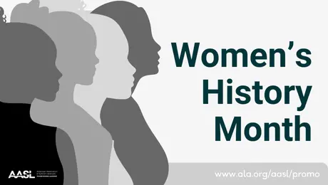 AASL Women's History Month Calendar Image