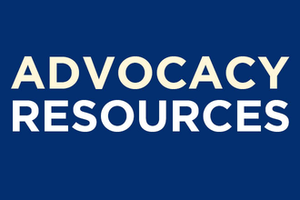 Advocacy Resources text graphic