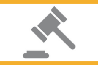 Icon of a gavel