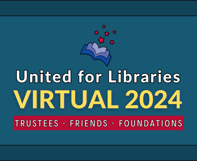 2024 United for Libraries Virtual Logo